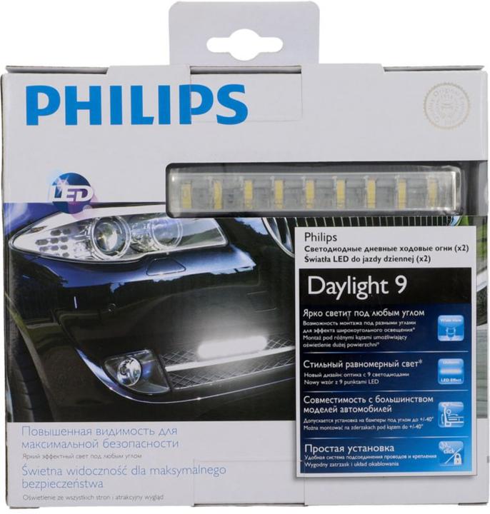 Immagine prodotto Philips Luce diurna 9 LED luce di marcia diurna