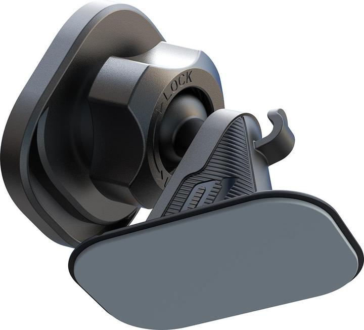 Actual product image Joyroom JR-ZS400 magnetic car phone holder on the dashboard - black
