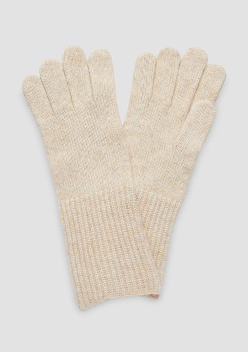 Produktbild s.Oliver Handschuhe Strickhandschuhe aus Wollmix (One Size)