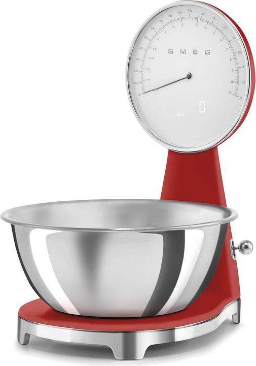 Productafbeelding Smeg KSF01RDWW Keukenweegschaal, rood