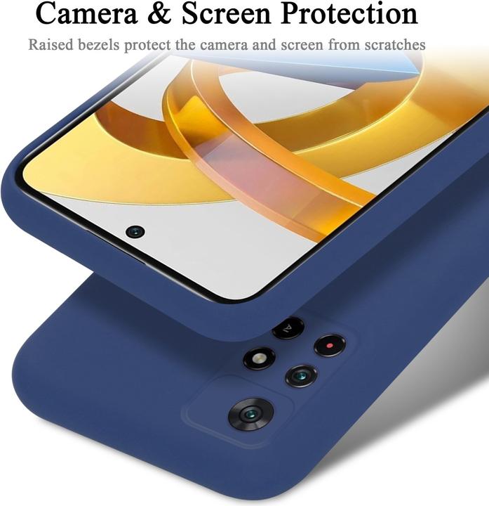 Image du produit Cadorabo TPU Liquid Silicone Case Housse pour Xiaomi POCO M4 PRO 5G (Xiaomi Poco M4 Pro 5G)
