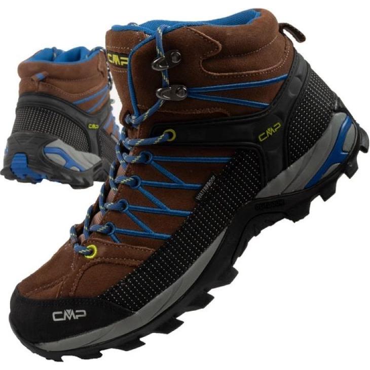 CMP Campagnolo, Uomini, Scarpe da escursionismo, Rigel graue wasserdichte Trekking-Sportschuhe für Herren (39), Grigio