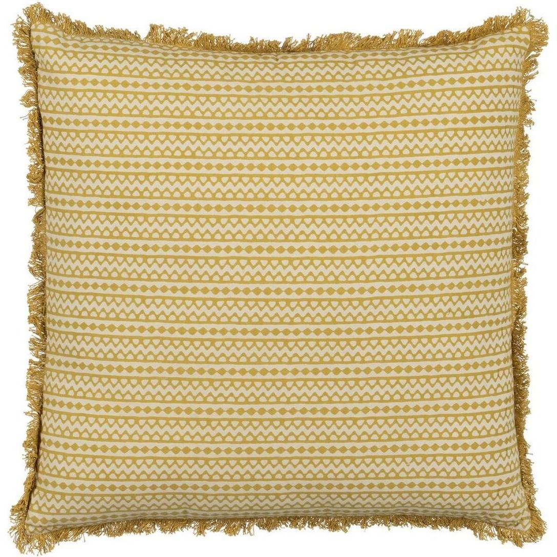 Natec, Dekokissen, Kissen Baumwolle Beige Senf 50 x 50 cm (50 x 50 cm)