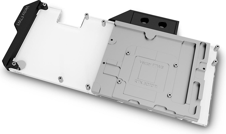 Actual product image EKWB EK Quantum Vector FTW3 RTX 3070 Ti D-RGB - Nickel + Acrylic