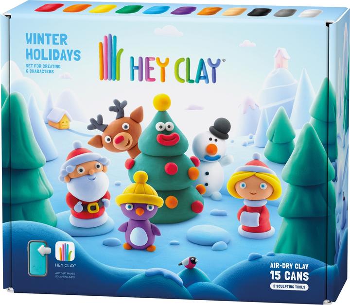 Immagine prodotto TM Toys Hey Clay Winter Holidays 15