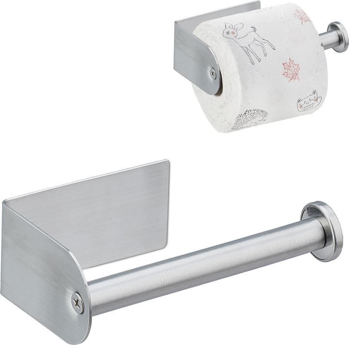 Actual product image Relaxdays Toilet paper holder