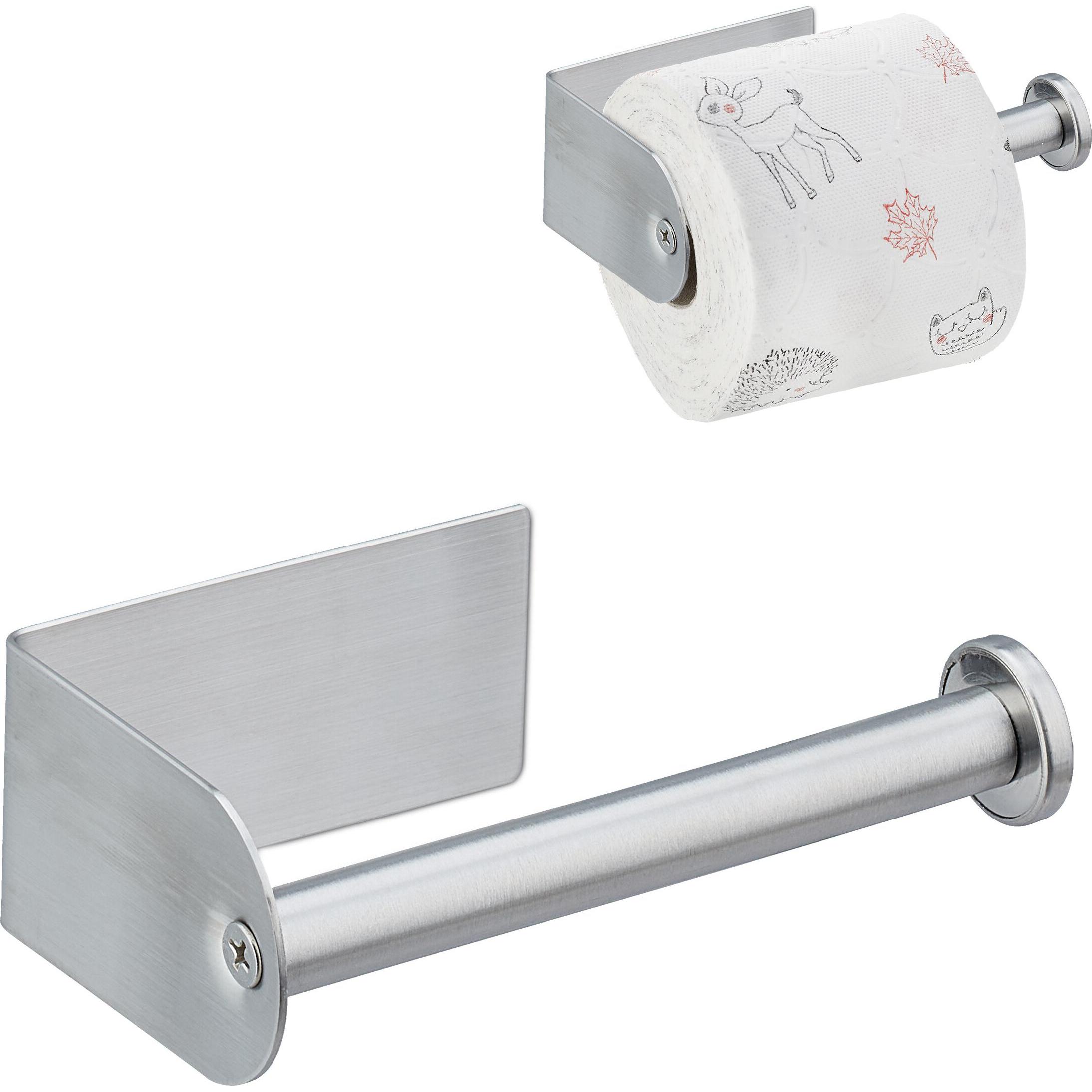 Relaxdays, Toilettenpapierhalter, Toilettenpapierhalter