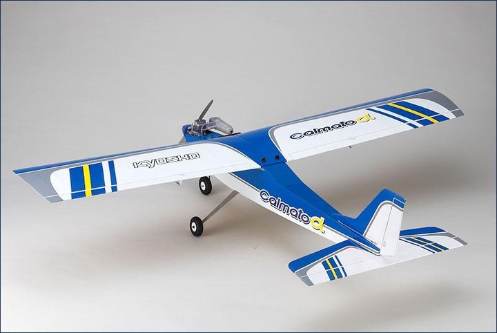 Produktbild Kyosho CALMATO Alpha 40 Trainer EP/GP Compatible (Blue) (Motorflugzeug)
