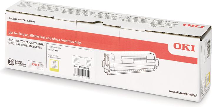 Actual product image OKI 46861305 (Y)