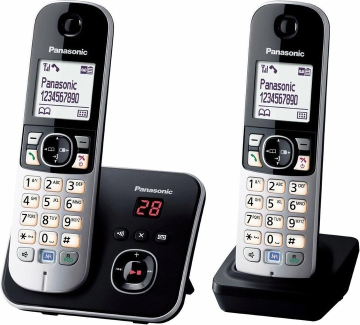 Produktbild Panasonic TELEPHONE DECT DUO Noir