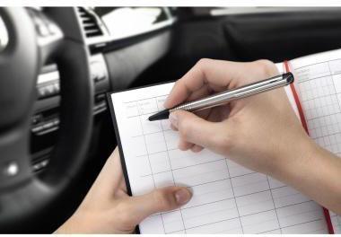 Actual product image Avery Logbook (A5, Special ruling, Hardcover)