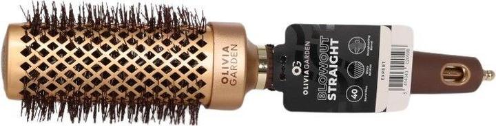 Immagine prodotto Olivia Garden Expert Blowout Setole dritte e ondulate Oro e Marrone 40 mm