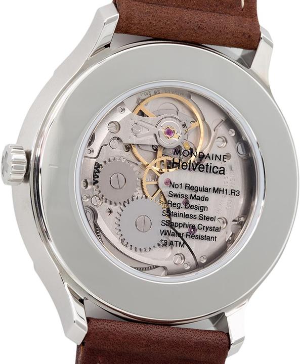 Image du produit Mondaine Helvetica No1 Regular Mechanical (Montre analogique, Swiss Made, 40 mm)