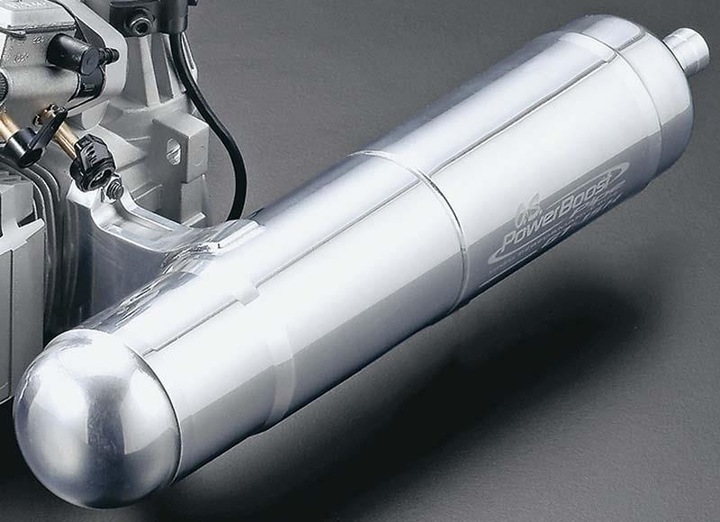 Actual product image O.S. Engines GT15 with Rezo E-4040 (38160)