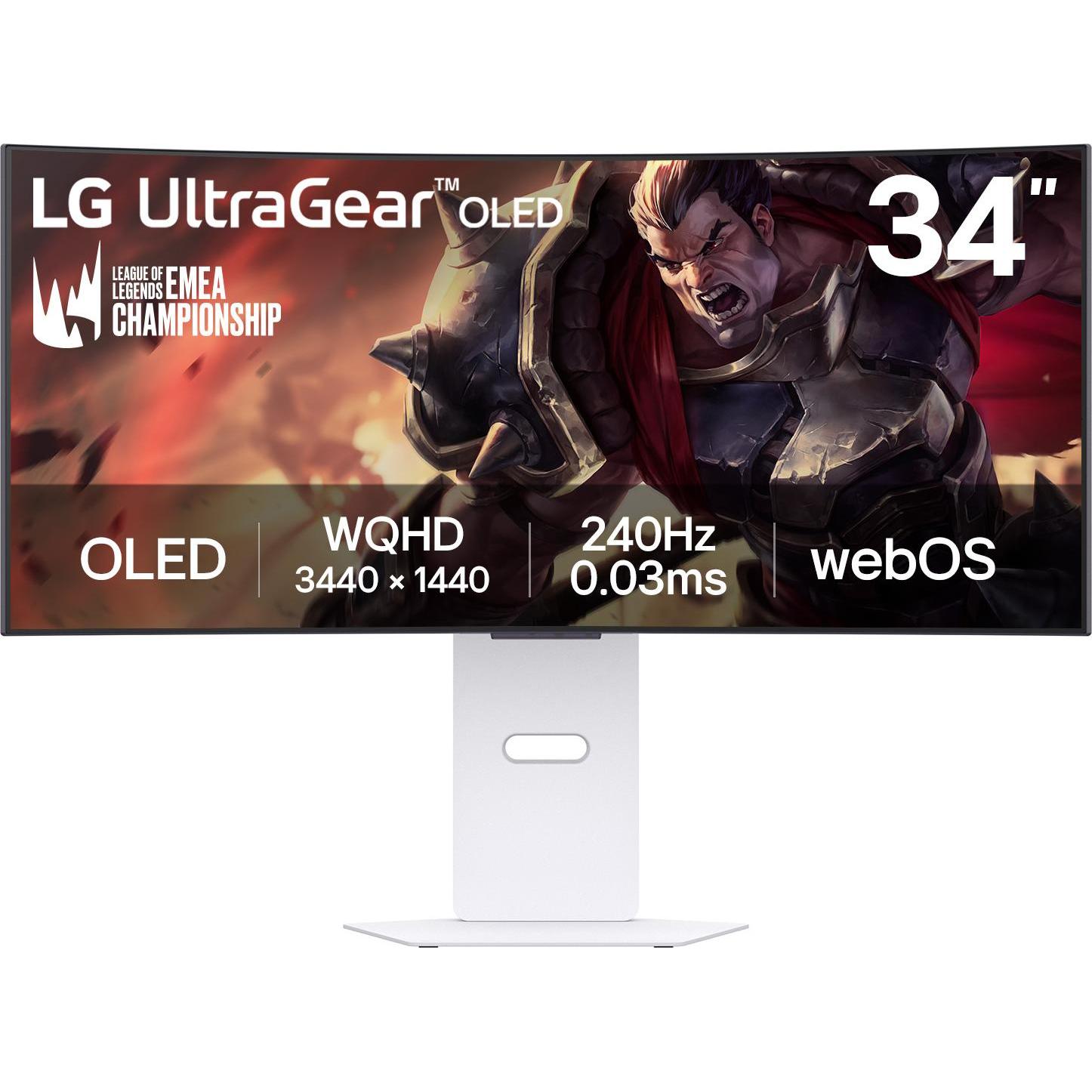 Lg Bianco 34Gx90sa-W (3440 X 1440 Pixel, 34"), Monitor,