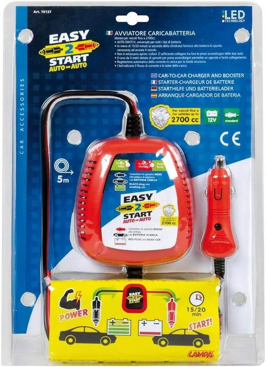 Produktbild Lampa Starter und Batterieladegerät