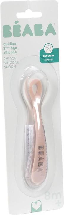 Actual product image Beaba Silicone spoon "light pink