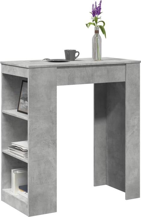 Produktbild vidaXL Bartisch mit Regal (95 x 47 x 103.50 cm)