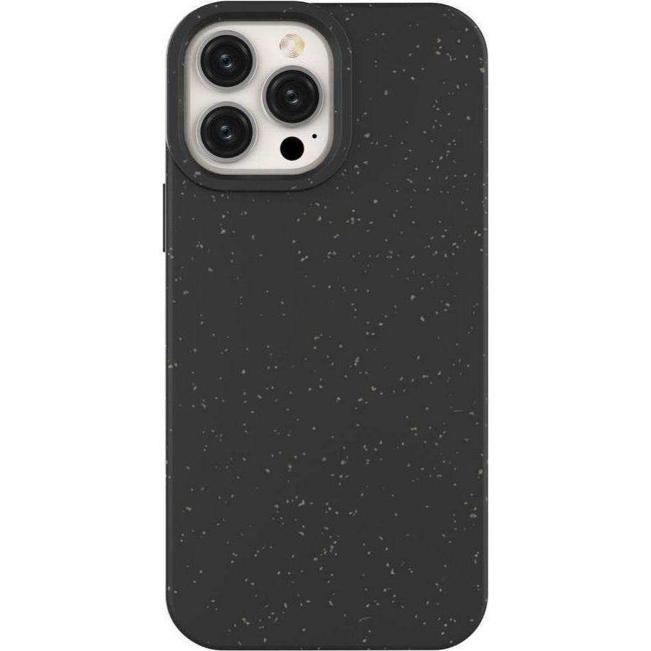 Hurtel Eco Case case for iPhone 14 Plus silicone degradable cover black (Apple iPhone 14 Plus), Smartphone Hülle, Schwar...