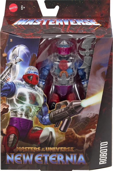 Actual product image Mattel M.o.t.U. Masterverse Core NE Roboto