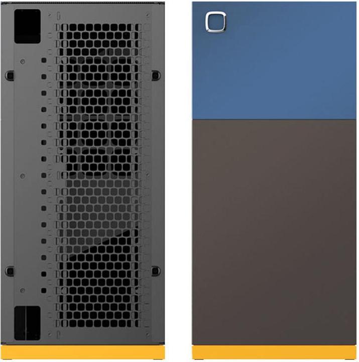Actual product image Geometric Future Future M8 Celluloid Mid tower Pc behuizing, verticaal luchtkanaalontwerp, USB 3.1 type C, GEO-M8-CEL (mATX, Mini-ITX, ATX, E-ATX)
