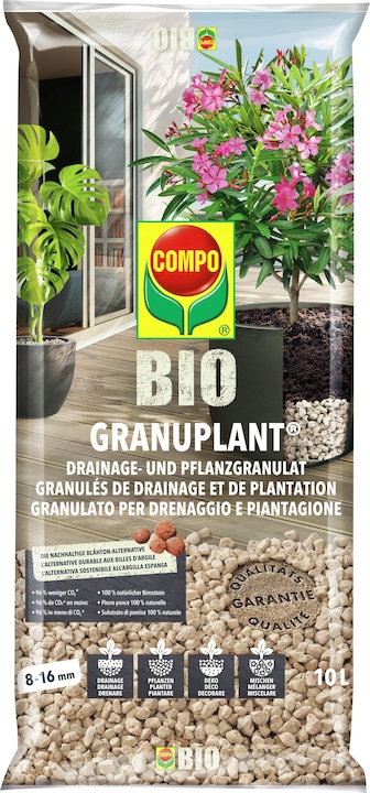 Produktbild Compo Bio Granuplant Drainage- und Pflanzgranulat (Blähton) (10 l)