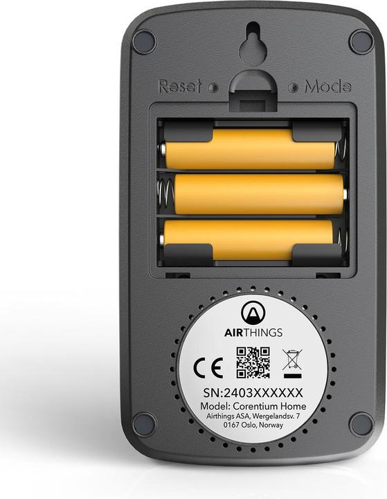 Actual product image Airthings Corentium Home