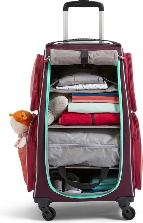 Immagine prodotto Haba Kinderkoffer Rolltrolley mit Trolleytasche und Kulturbeutel