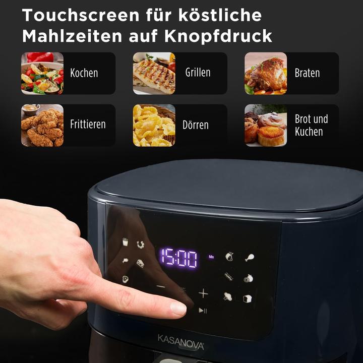 Produktbild Kasanova LT5 W1500 DEEP BLUE DIGITAL AIR FRYER