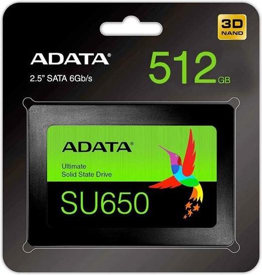 Productafbeelding Adata Ultieme SU650 (512 GB, 2.5")