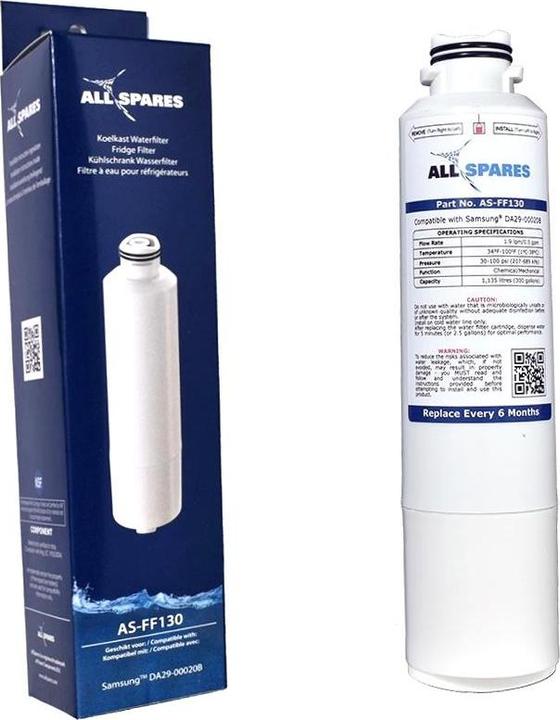 Actual product image Samsung Allspares water filter for Samsung DA29-00020B