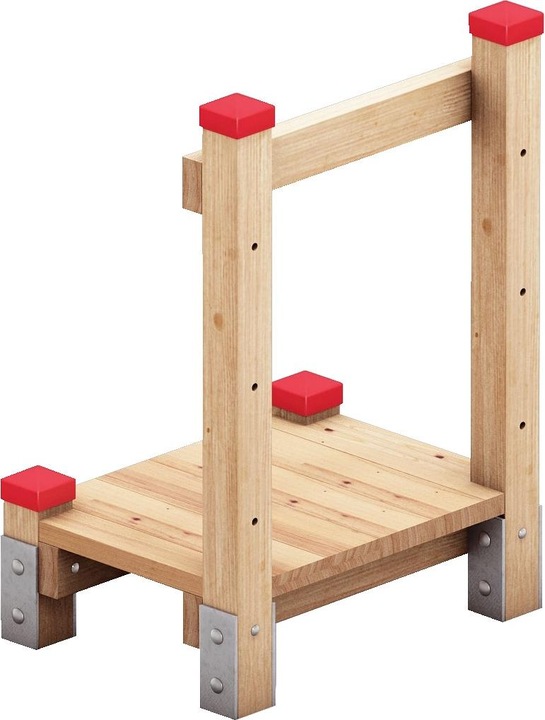 Produktbild Playparc Holzpodest