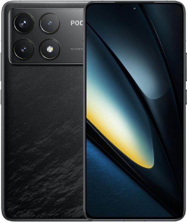 Actual product image Xiaomi Poco F6 Pro (512 GB, Black, 6.67", Dual SIM, 5G)