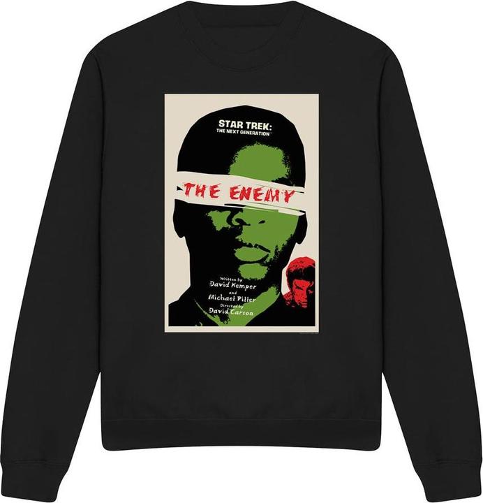 Actual product image Unisex Adult The Next Generation Season 3 Episode 7 Sweatshirt (L)