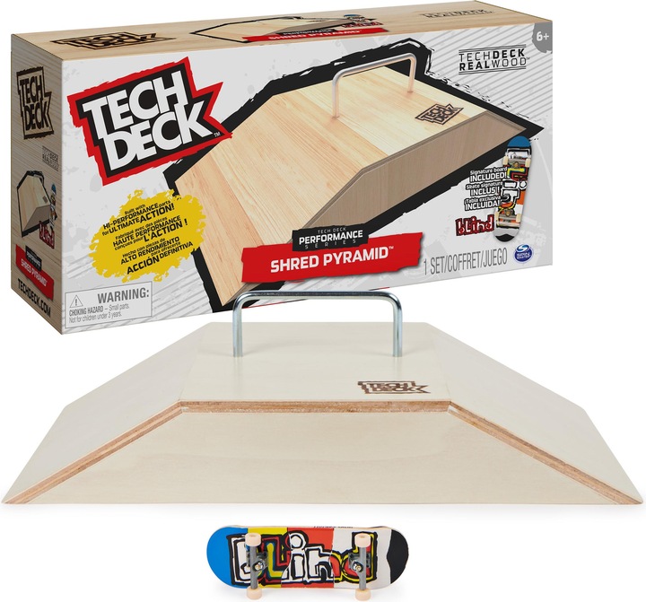 Tech Deck - Wood Funbox Ramp (German)