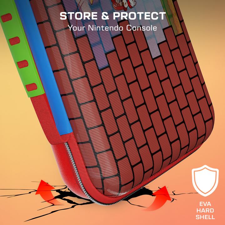 Produktbild Turtle Beach - PlayTrek Travel Case - Mario Bricks (Switch, Switch 2)