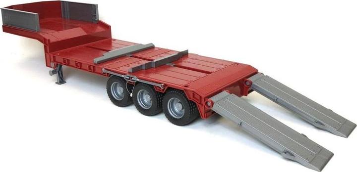 Actual product image Bruder Low loader trailer