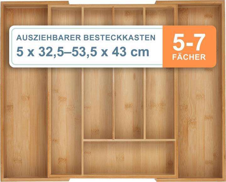 Actual product image Relaxdays Cutlery tray