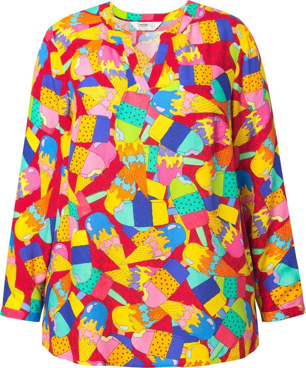 Produktbild Angel of Style Tunika, farbiges Eis-Muster, Langarm (56)