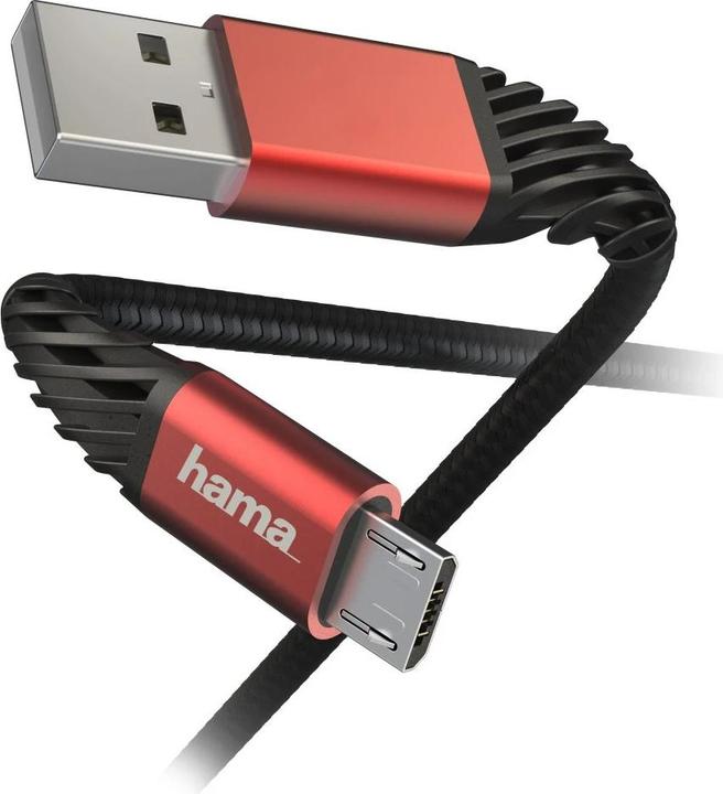 Actual product image Hama Prime Line Charging/Sync "Extreme" (1.50 m, USB 2.0, 5 W)