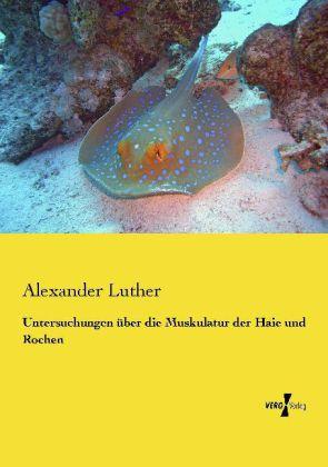 Produktbild Untersuchungen über die Muskulatur der Haie und Rochen (Deutsch, Alexander Luther, 2014)