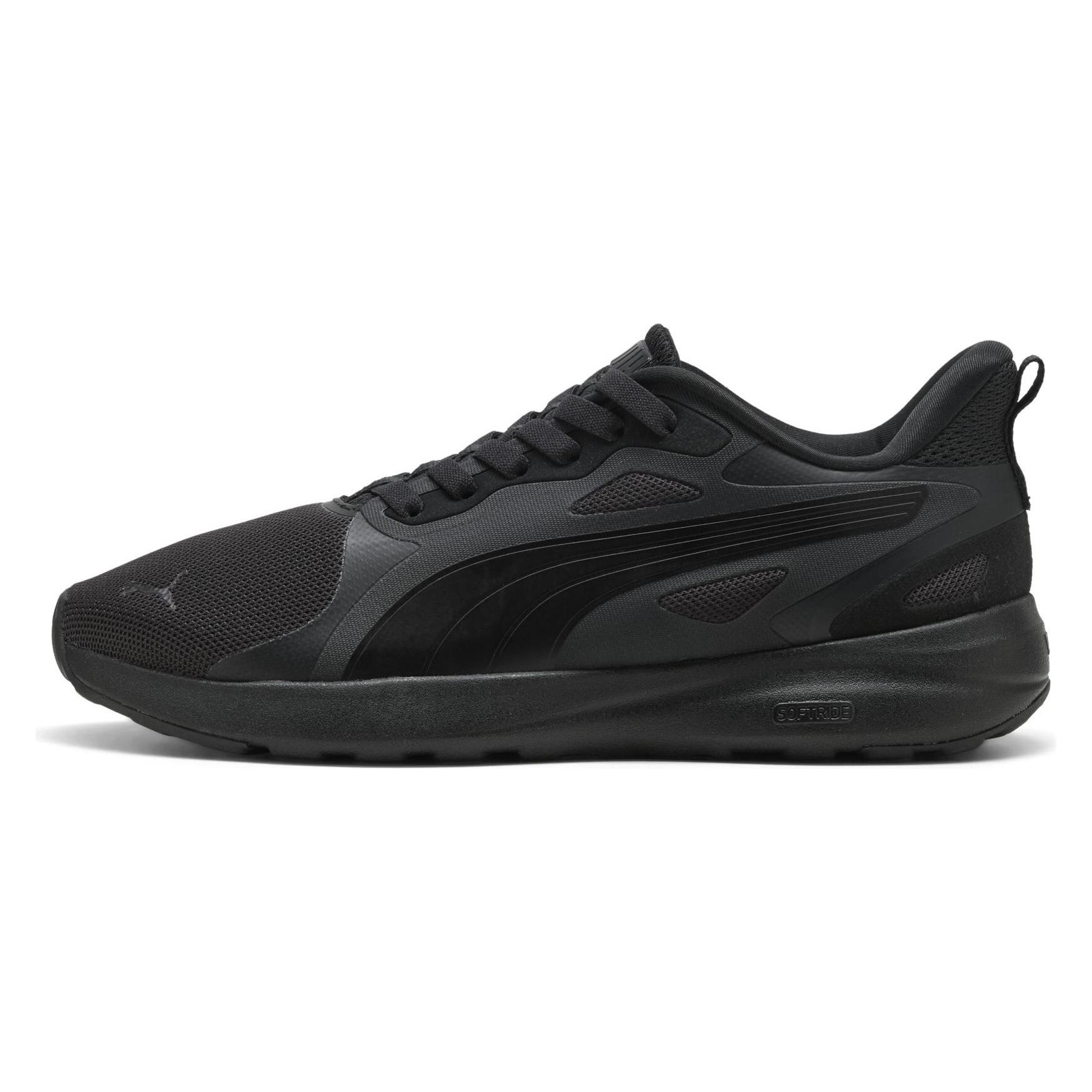 Puma, Unisex, Sneakers, Softride Cosmic Street Sliptech, Zwart, (43)