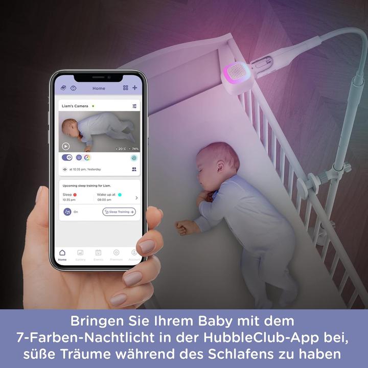 Actual product image Hubble Connected Baby Monitor mit Kamera und Smartphone-App (Video & Audio)