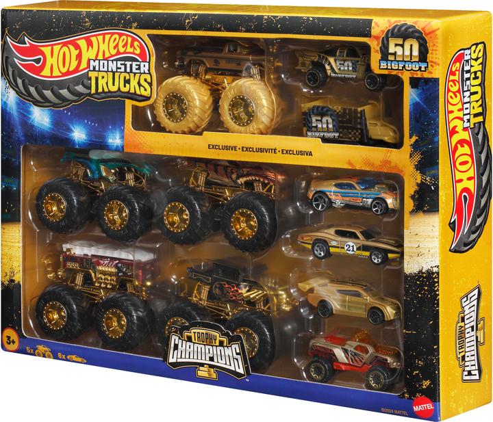 Actual product image Hot Wheels Bigfoot Trophy Champions Car Collection