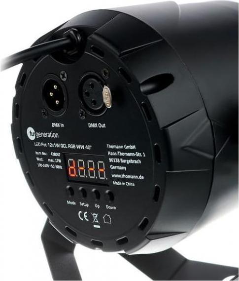 Produktbild Fun Generation LED Pot Par Scheinwerfer 12x1W QCL RGB WW 40° Abstrahlwinkel (LED)