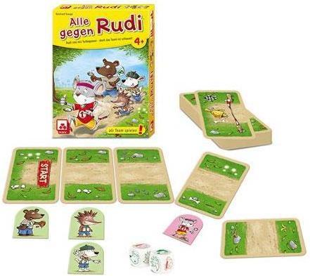 Produktbild ASS Altenburg Alle gegen Rudi, Kartenspiel, für 1-4 Spieler, ab 4 Jahren (DE-Ausgabe) (Deutsch, 1 - 4 Spieler)