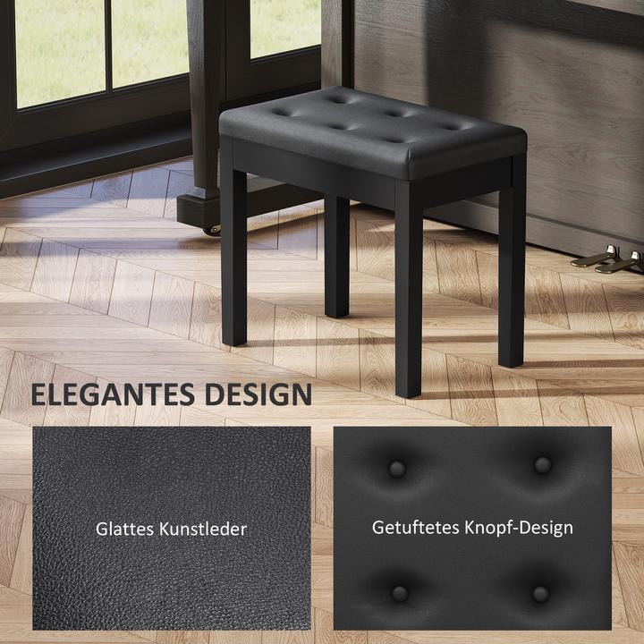 Actual product image Homcom Piano bench (55 cm)