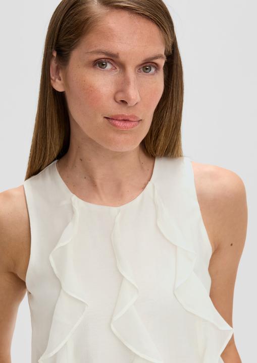 Image du produit s.Oliver Bluse Ärmellose Bluse mit Volant (46)