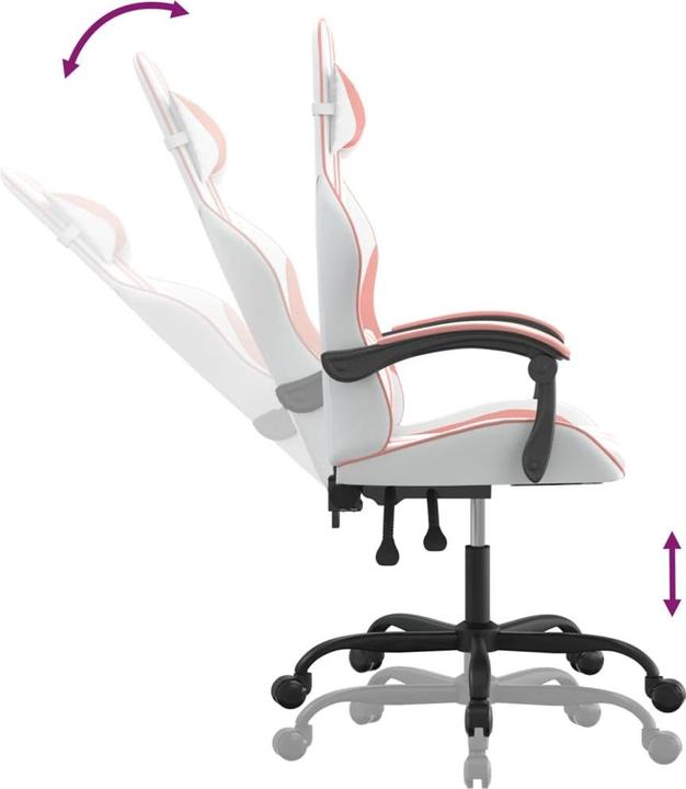 Image du produit vidaXL Gaming-Stuhl (44.50 - 54.50 cm)