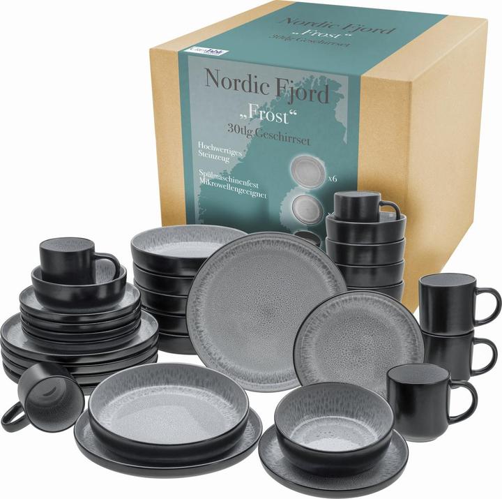 Produktbild CreaTable Nordic Fjord (30 Stück)